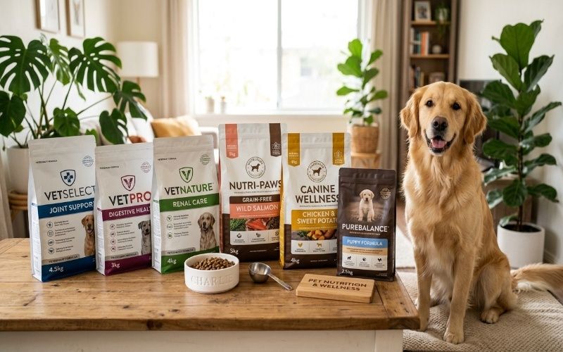 Top dog food brands for sensitive stomach dogs in Pakistan