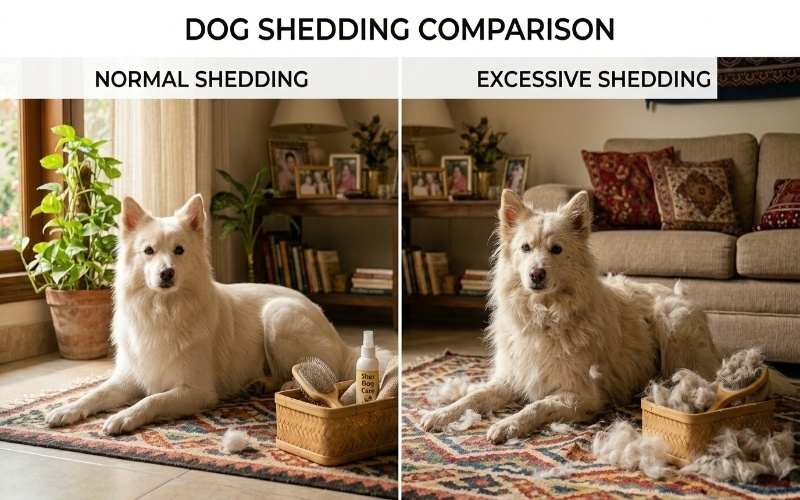 how to reduce dog shedding