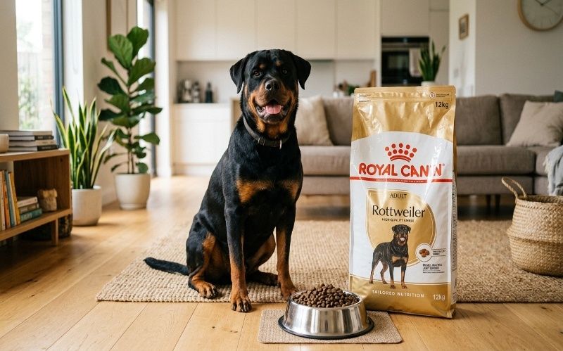 Comparison of good ingredients and ingredients to limit in Rottweiler dog food
