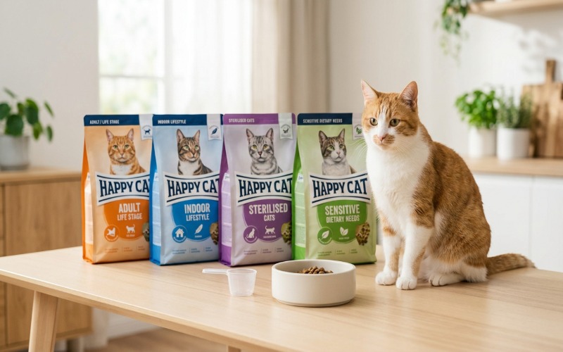 Choosing the right Happy Cat formula for different cat needs