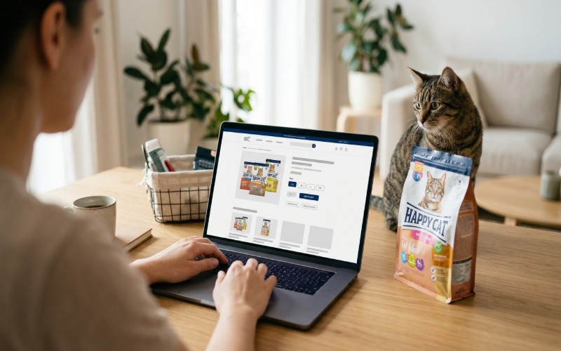 Buying Happy Cat food online from a reliable pet store