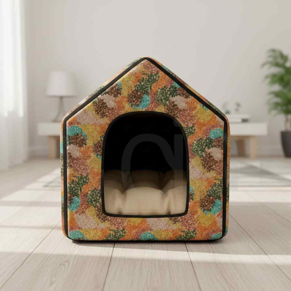 Soft Pet Indoor House Comfortable & Cozy Pet Bed Shelter