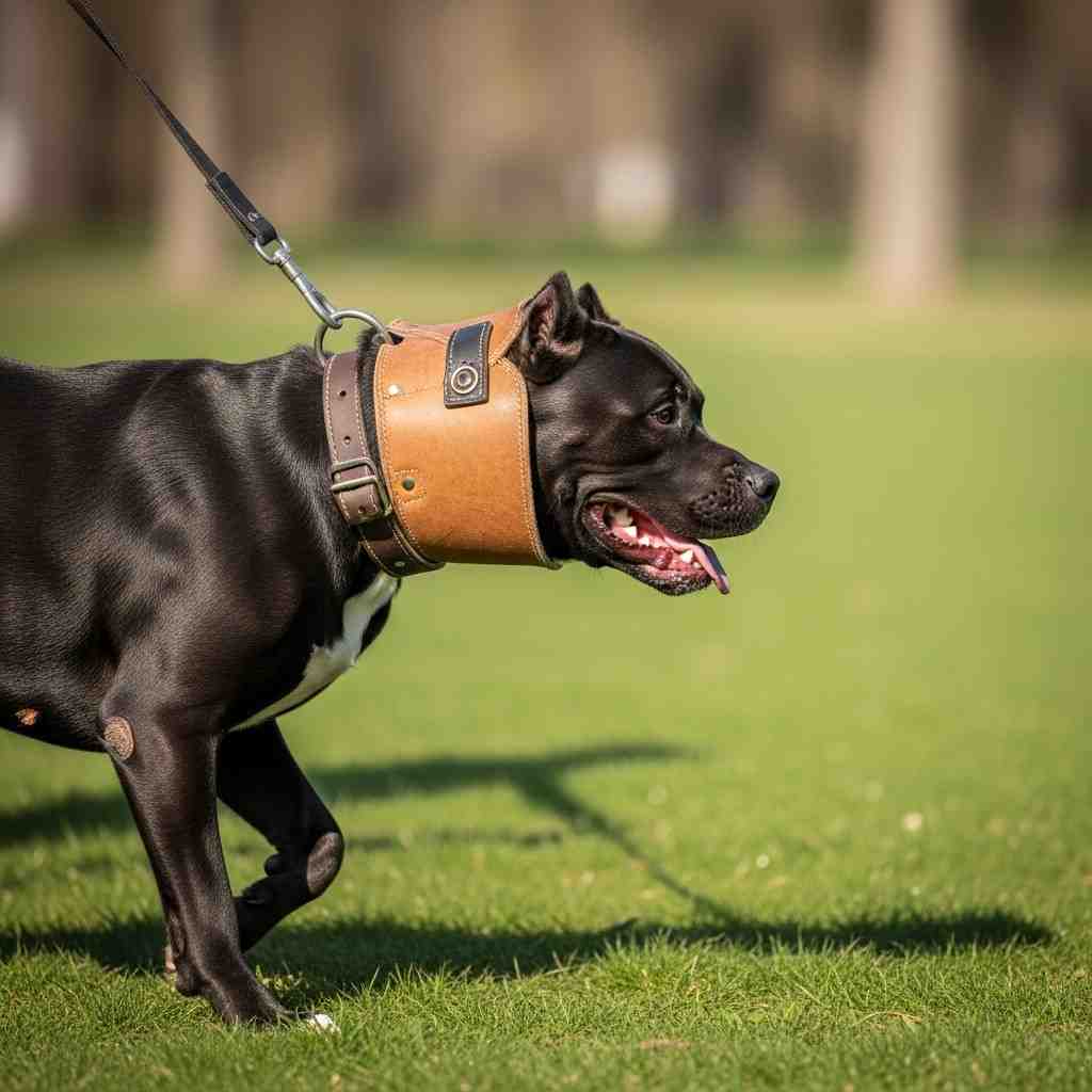Leather Choke Leash Stylish & Durable Training Collar