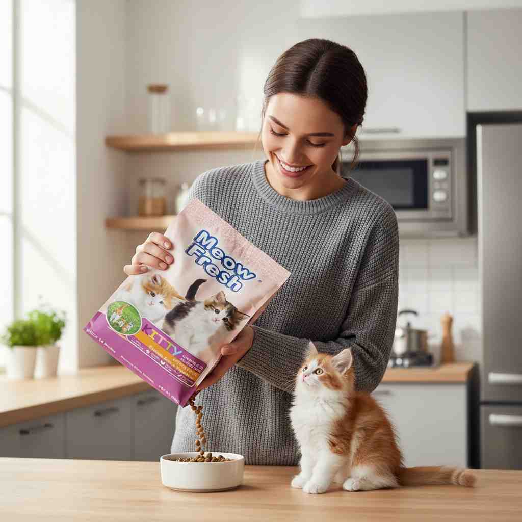 Meow Fresh Kitten Food – Complete & Balanced Dry Food for Kittens