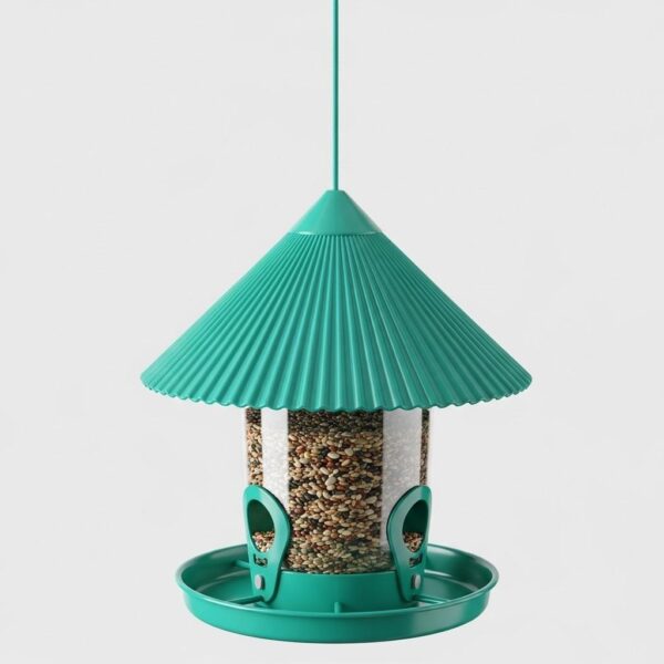 Waterproof Outdoor Wild Bird Hanging Grains Feeder