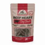 Beef heart dog treats front package view