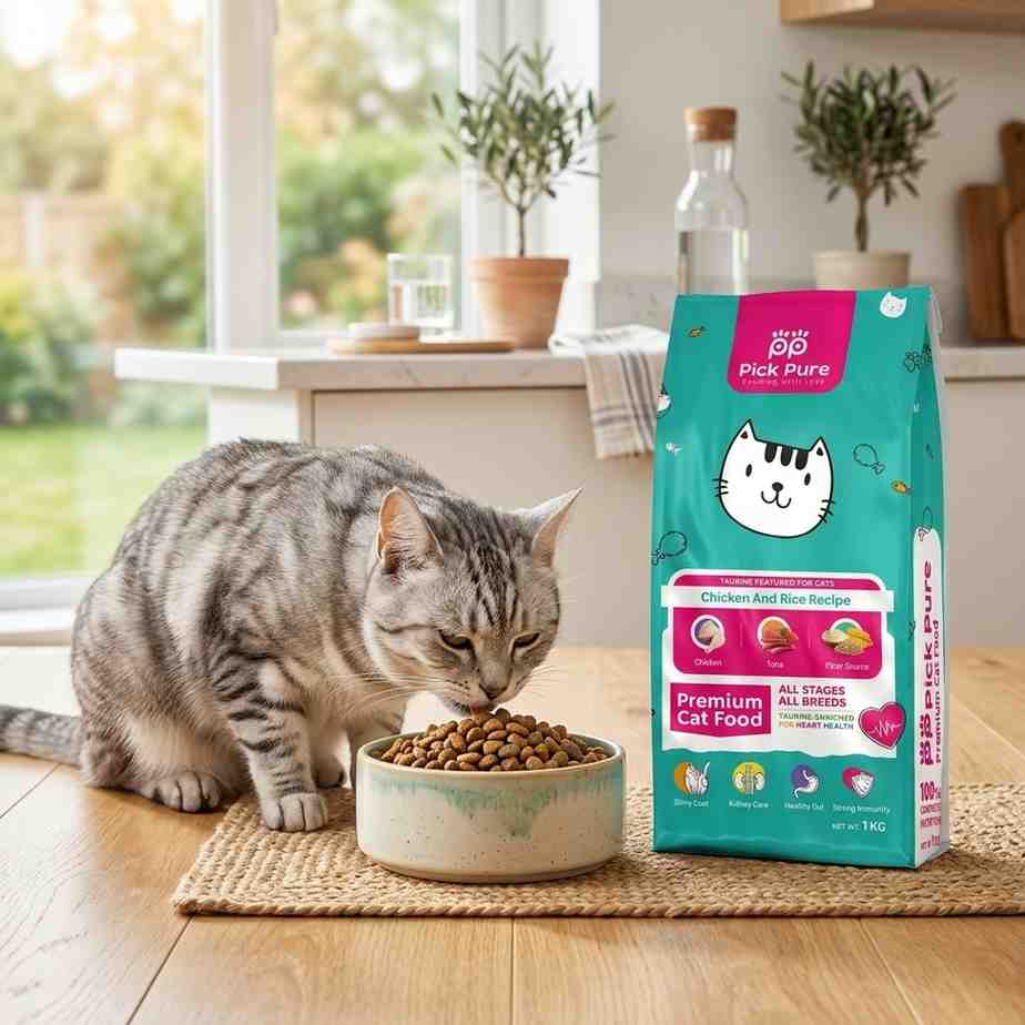 Pick n Pure Dry Cat Food 1Kg – Complete Nutrition for All Life Stages