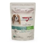 Bonacibo Adult Dog Pouch Chicken and Beef 100G