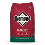 Diamond Hi-Energy Dog Food 22 KG front packaging