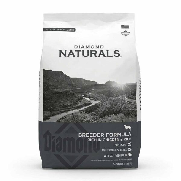 Diamond Naturals Breeder Formula Dog Food 20KG