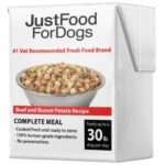 JustFood for Dogs product front packaging