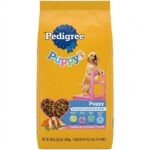 Pedigree Puppy Chicken Rice Vegetable Dry Dog Food 1.5kg front packaging