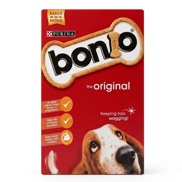 Purrina Bonio Biscuit Dog Food front packaging